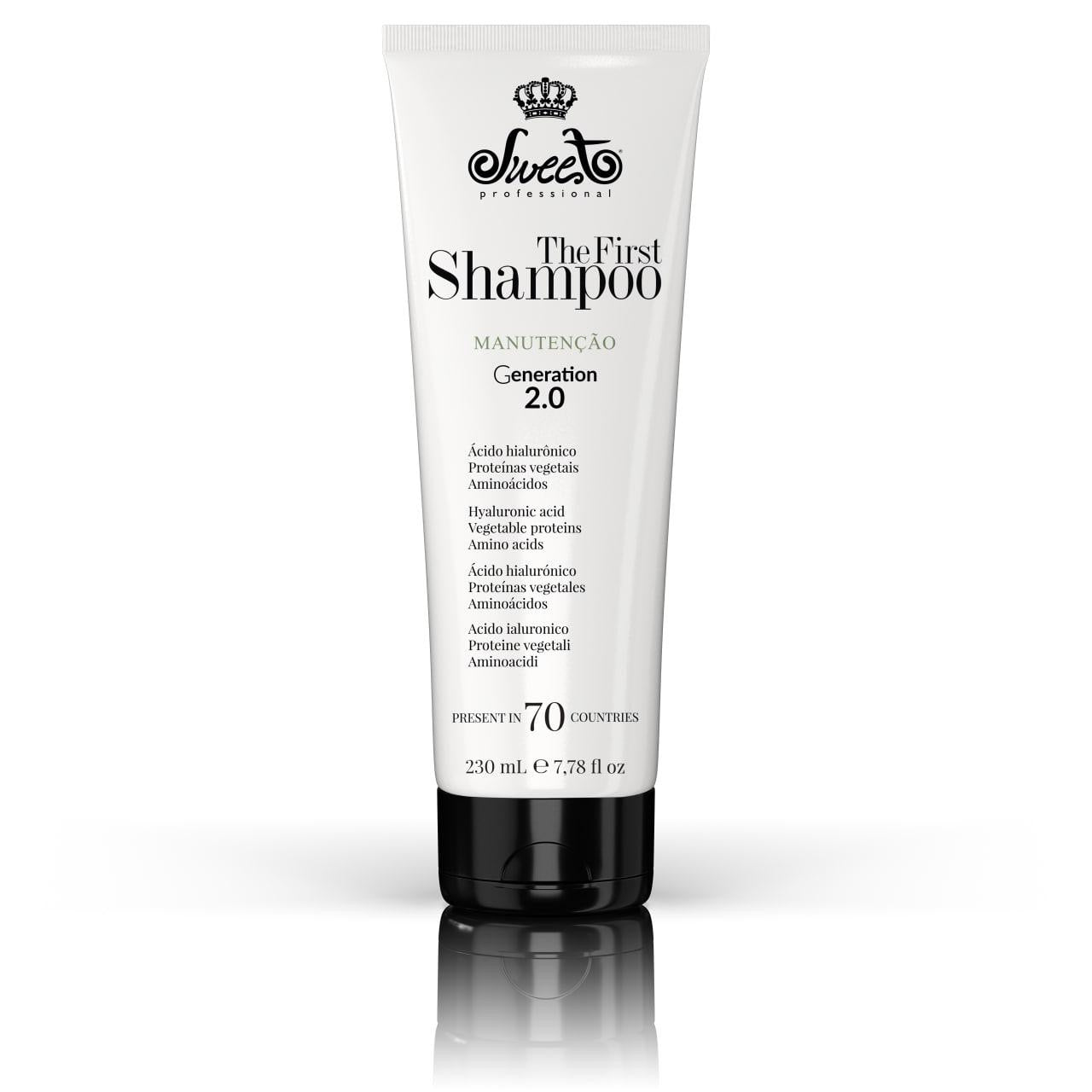Champú mantenimiento alisado SWEET The First 230ml (NUEVO ENVASE)