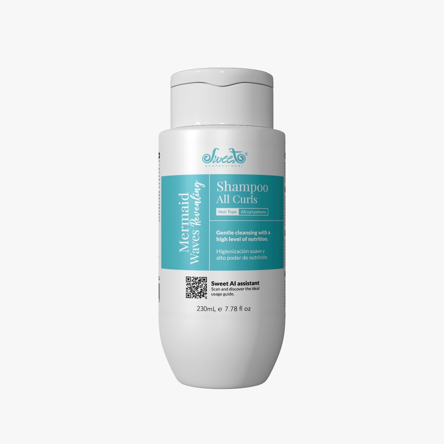 Champú rizos SWEET - Mermaid Waves All Curls Home Care 230ml