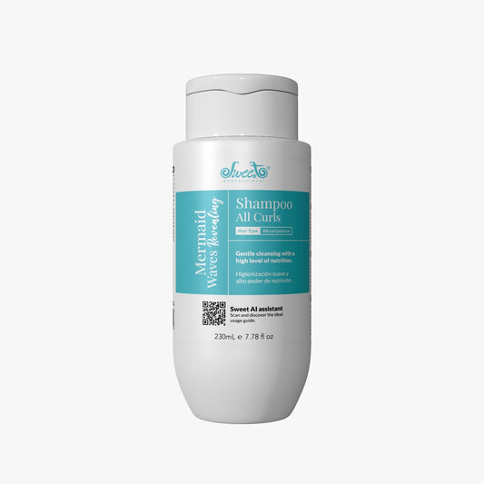 Champú rizos SWEET - Mermaid Waves All Curls Home Care 230ml