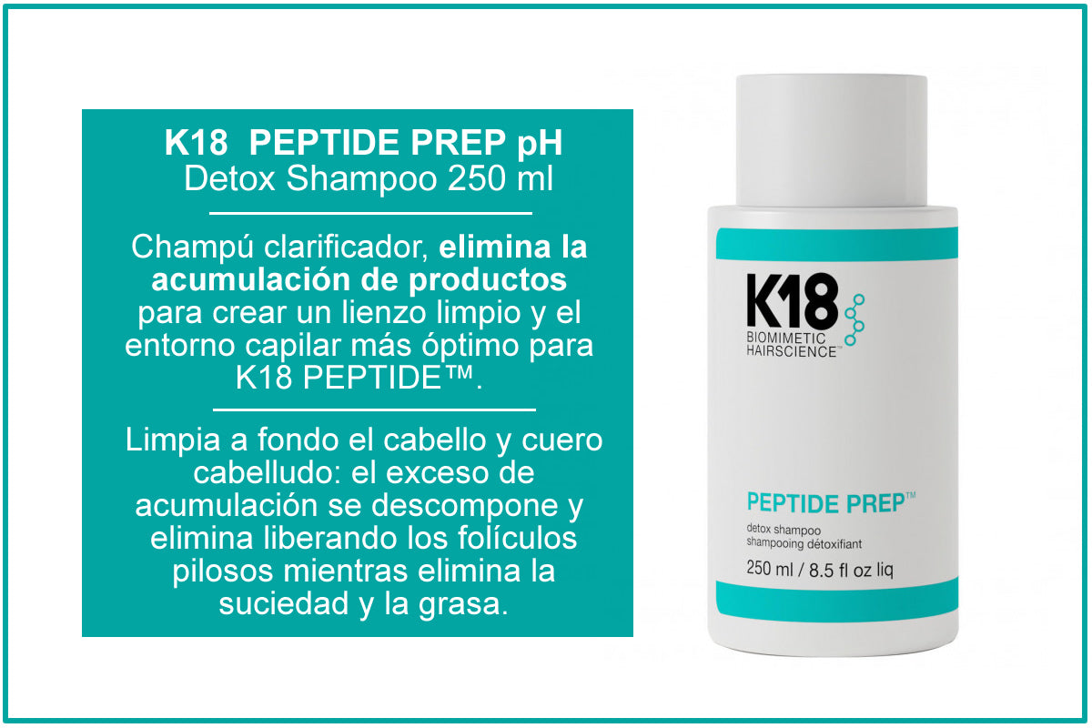 Champú k18 Prep Detox Shampoo Clarificante 250ml