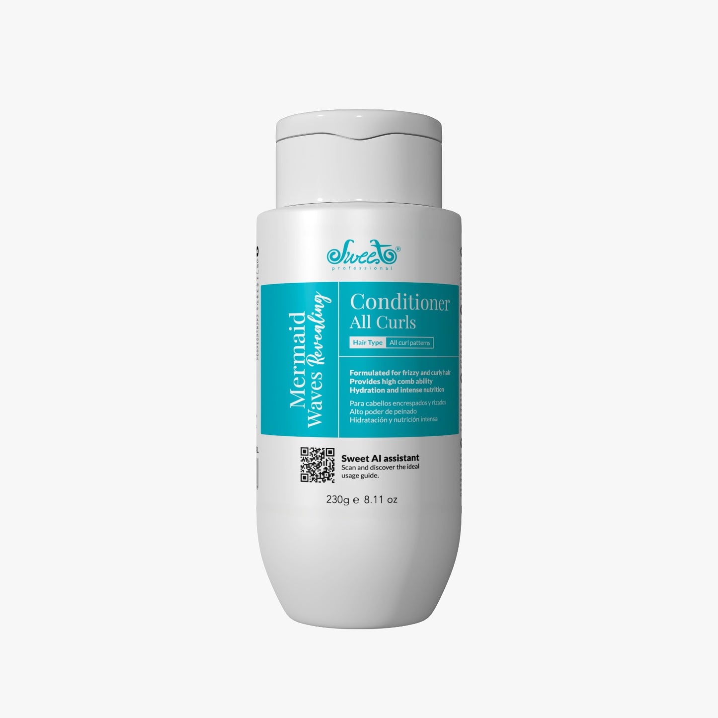 Acondicionador rizos SWEET - Mermaid Waves All Curls Home Care 230ml (NUEVO ENVASE)
