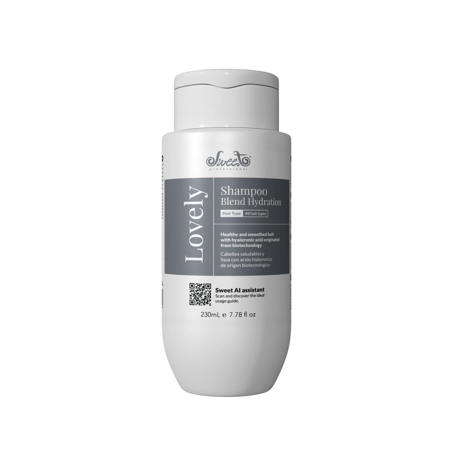 Champú BLEND HYDRATION Lovely mantenimiento alisado SWEET 230ml (NUEVO ENVASE)