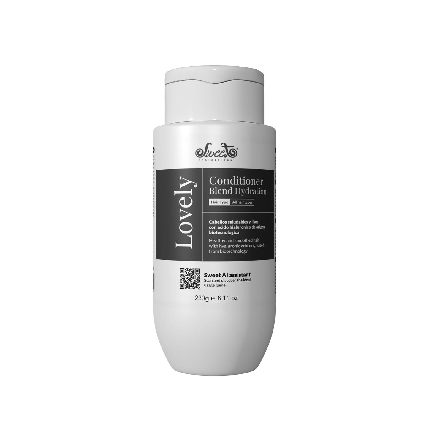 Acondicionador BLEND HYDRATION Lovely mantenimiento alisado SWEET 230ml (NUEVO ENVASE)