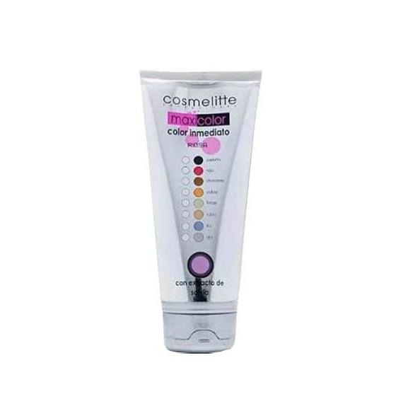 Mascarilla Maxi Color Cosmelitte rosa 200ml